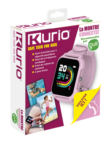 Kurio La montre connectée rose - Recommandée par Gulli – image 2