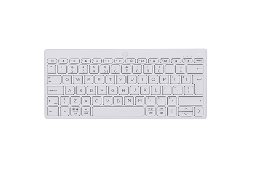 HP Inc. Klawiatura Classic 350 biała Compact - 692T0AA#ABB