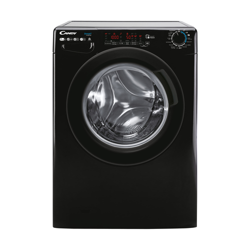 Candy Smart Inverter CSW475TWMBBE-47 washer dryer Freestanding Front-load Black – image 1