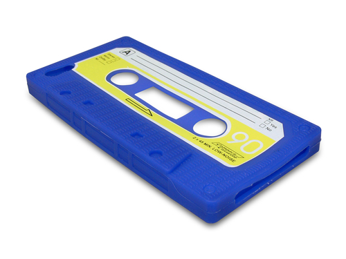Sandberg Cover iPhone 5/5S retrotape Blue