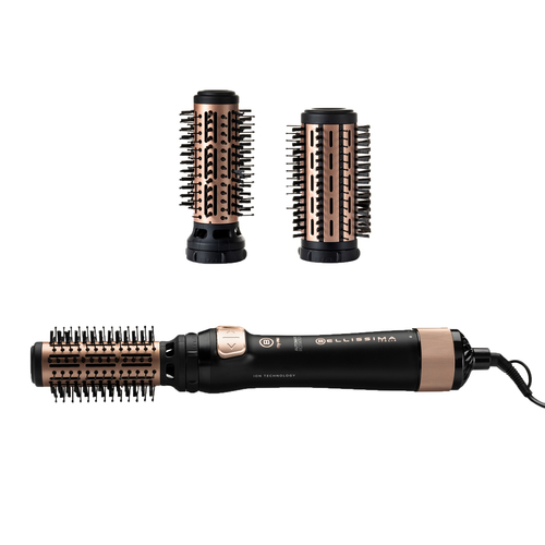 Bellissima BHS4 1100 Фен-щетка Теплый Черный, Rose Gold 1000 W