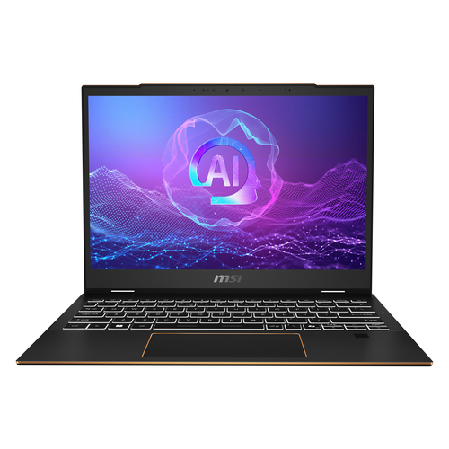 MSI Summit 13 AI Evo A2HMTG-080ES Intel Core Ultra 7 255H Гибрид (2-в-1) 33,8 cm (13.3") Сенсорный экран Full HD+ 32 GB LPDDR5x-SDRAM 1 TB Твердотельный накопитель (SSD) Wi-Fi 7 (802.11be) Windows 11 Home Черный