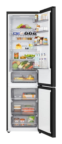 LG GBBS322AEV Koel-vriescombinatie Zwart, afbeelding 2
