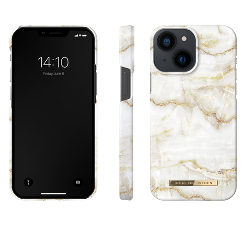 iDeal of Sweden Printed Case iPhone 13 Mini GoldenPearlMarbl – image 2