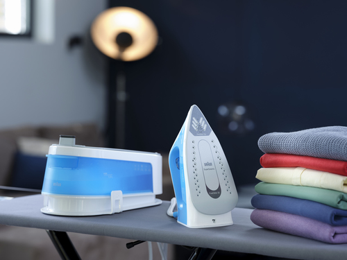 Steam Iron, 5.5 Bar Carestyle 1, Blue - Braun - image 5