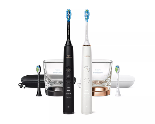 Philips HX9914/82 electric toothbrush Adult Sonic toothbrush Black, White
