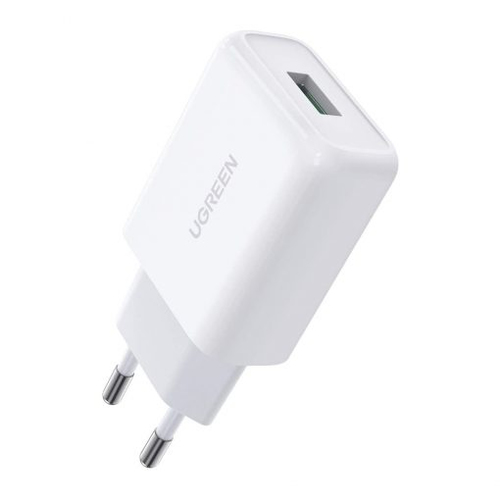 Ugreen 10133 зарядное устройство для мобильных устройств Смартфон Белый USB Быстрая зарядка Для помещений