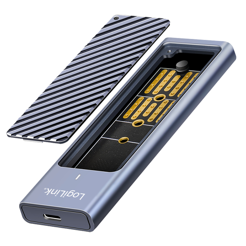 Logilink USB 3.2 Gen 2x2-Gehäuse, bis zu 10 TB & 20 Gbit/s, afbeelding 2