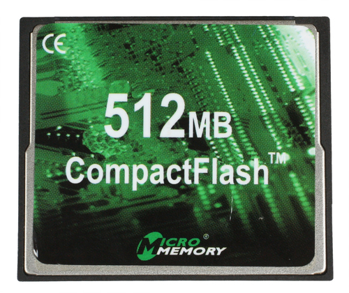 CoreParts MMCF/512-2000 memory card