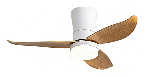 Sogo VEN-SS-21860 household fan White, Wood – image 6