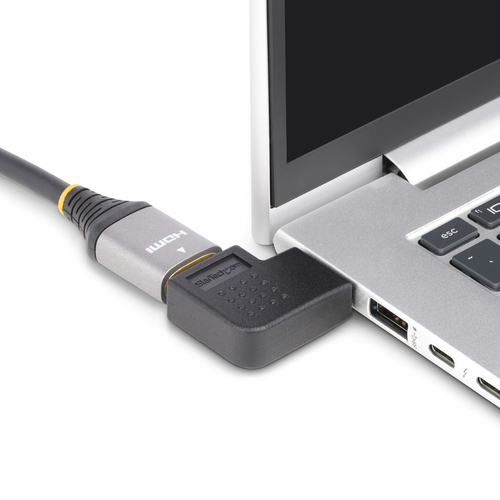 StarTech.com Right Angle HDMI 2.0 Adapter, 90-Degree HDMI Port Saver, MF - High Speed, afbeelding 6