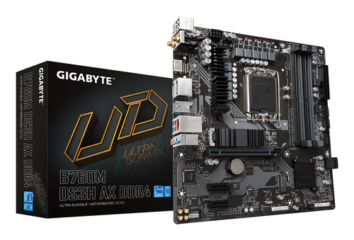 GIGA B760M DS3H AX DDR4 S1700/DDR4/µATX