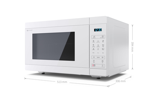 Sharp YC-MG51E-C microwave White Grill microwave Countertop – image 3