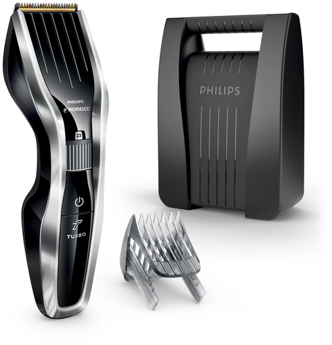 Philips Norelco HAIRCLIPPER 7100 HC7452/41 hair trimmers/clipper Black, Metallic 24