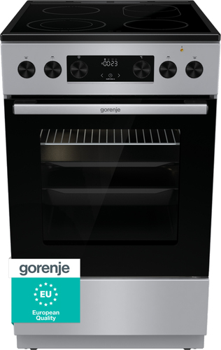 Gorenje GECS5C70SPAOT Freestanding cooker Electric Ceramic hob Stainless steel