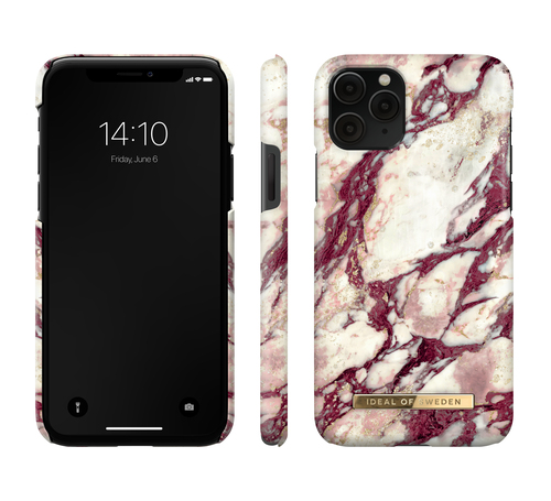 iDeal of Sweden Printed Case iPhone 11P/XS/X Calacatta Ruby Marb – image 2