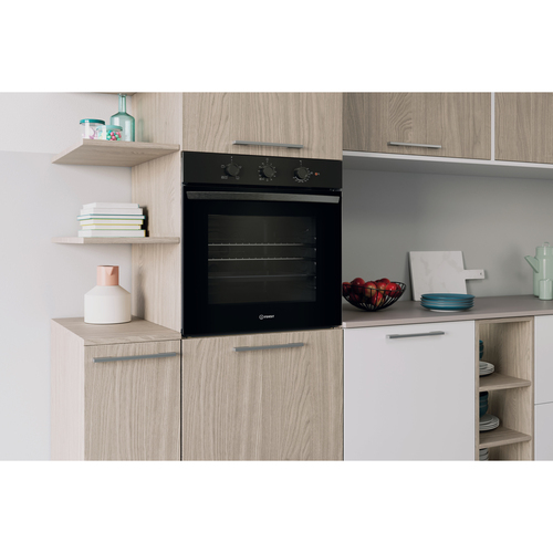 Indesit Click&Clean IO 232H X UK Electric Oven - Black - image 8