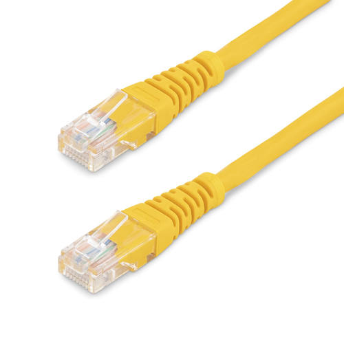 10 FT YELLOW CAT5E UTP PATCH CABLE