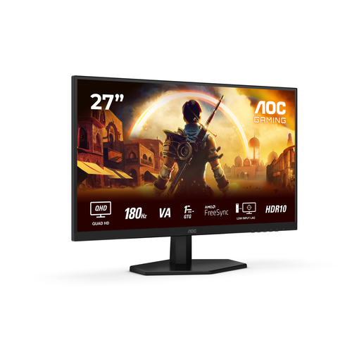 Aoc Q27G42XNE Quad HD 27" Wled Gaming Monitor - Black,Red - image 2