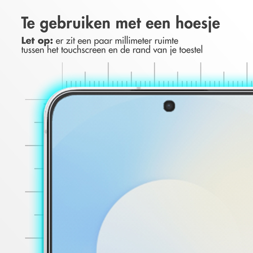 Accezz Samsung Galaxy A57 (5G) / Galaxy S25 FE - Schermbeschermer, afbeelding 3