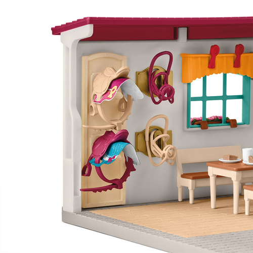 Schleich Horse Club - Zadelkameruitbreiding speelfiguur, afbeelding 3