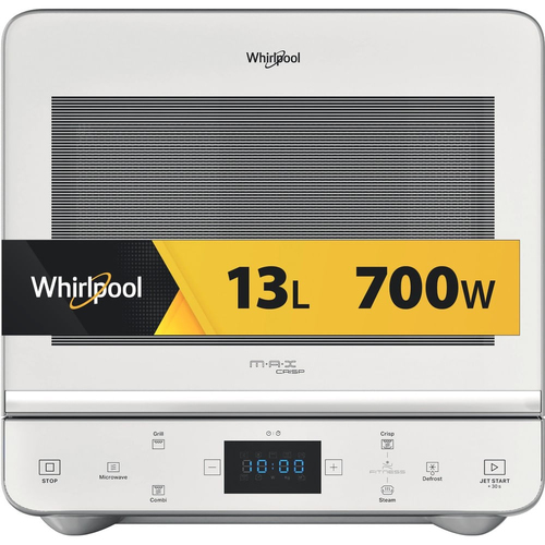 Whirlpool MAX 49 WSL Серебристый Микроволновая печь с грилем Столешница 13 L 700 W