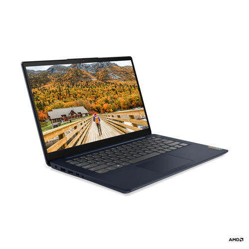 Lenovo IdeaPad 3 14ALC6 AMD Ryzen™ 3 5300U Ноутбук 35,6 cm (14") Full HD 8 GB DDR4-SDRAM 512 GB Твердотельный накопитель (SSD) Wi-Fi 5 (802.11ac) Windows 10 Home Синий Испанский