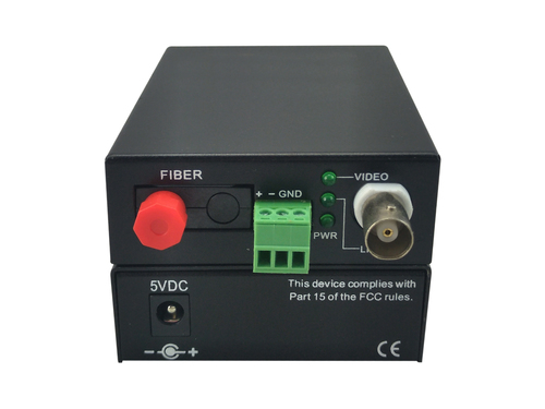 LevelOne 1-Channel BNC over Fiber Optic Extender Kit, 20km – image 4