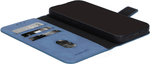 Mobiparts Classic Wallet Case Samsung Galaxy S26 Steel Blue (MagSafe Compatible) – image 4