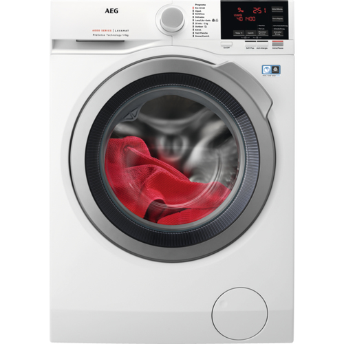 AEG L6FBG942P стиральная машина Фронтальная загрузка 9 kg 1351 RPM Белый