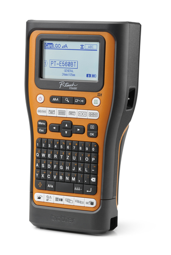 Brother PT-E560BTVP impresora de etiquetas Transferencia térmica 180 x 180 DPI 20 mm/s Inalámbrico y alámbrico HSE/TZe Bluetooth QWERTY imagen 10