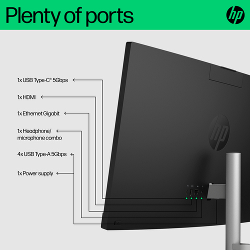 HP 24-CR0063NA Intel Core i3 8GB RAM 256GB SSD 23.8 Inch Windows 11 All-in-One PC - image 4