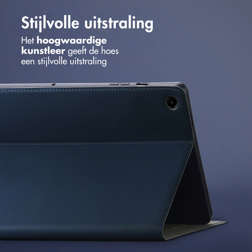 Accezz Classic Tablet Case Samsung Galaxy Tab A9 Plus Tablethoesje Blauw, afbeelding 2