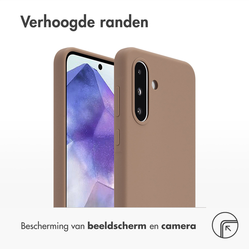 <div>Het slanke design van jouw smartphone intact houden én dagelijkse bescherming? Ga dan voor de Accezz Liquid Silicone Backcover. De hoes is, afbeelding 2