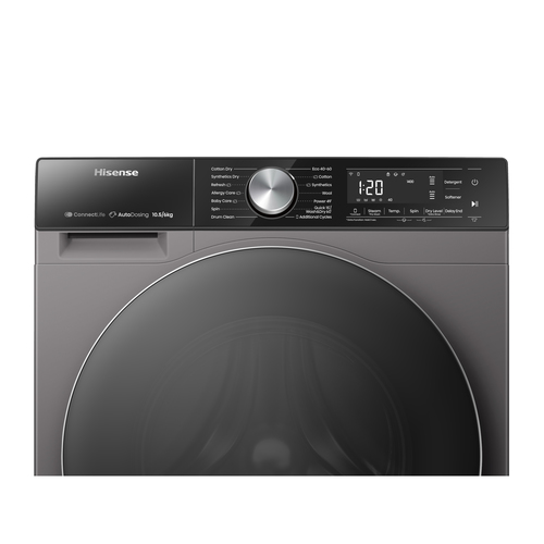 Hisense WD5S1045BT washer dryer Freestanding Front-load Titanium – image 7