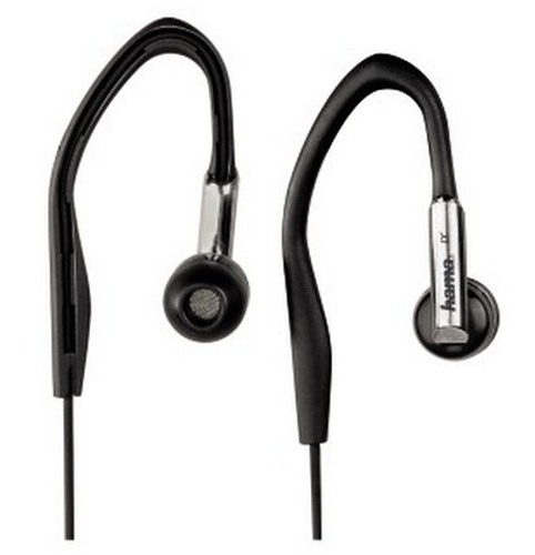Hama HK-5640 Headphones Wired Ear-hook Music Black