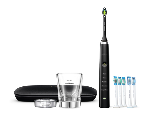 Philips Sonicare DiamondClean HX9352/59 electric toothbrush Adult Sonic toothbrush Black – image 1