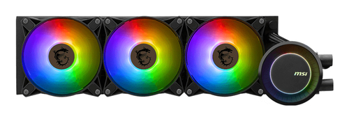 Msi Mag Coreliquid E360 360 mm Liquid CPU Cooler - Rgb LED, Black, Black - image 1