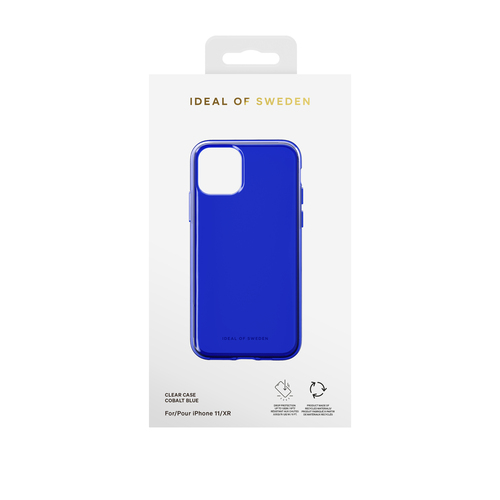 iDeal of Sweden Clear Case iPhone 11/XR Cobalt Blue – image 2