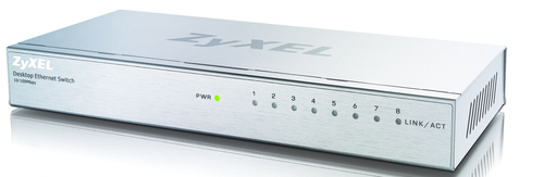Zyxel ES-108P 8-port Desktop Ethernet Switch – image 3