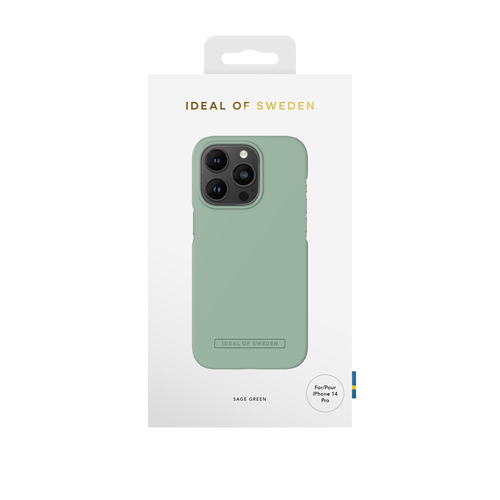 iDeal of Sweden Seamless Case iPhone 14PR Sage Green – image 1