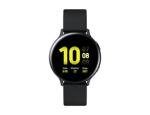 Samsung Galaxy Watch Active2 3,43 cm (1.35") OLED 44 mm Цифровой 360 x 360 пикселей Сенсорный экран Черный Wi-Fi GPS (спутниковый)