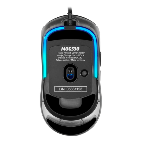 Mouse Gaming GAME FACTOR MOG530-BK