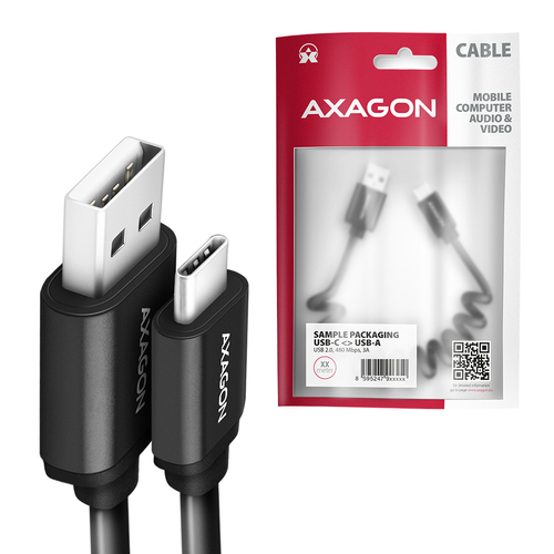 AXAGON BUCM-AM10TB - USB-C-Kabel - USB-C auf USB – Foto 7 von 8