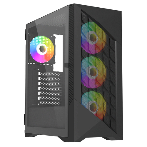 VIDA TYPHOON  ATX BLACK ARGB CASE
