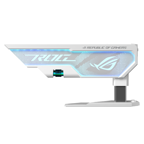 Zub Asus XH01 ROG HERCULX GRAPHICS CARD HOLDER WH WHITE, RGB, afbeelding 2