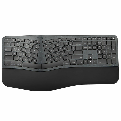SUSTAINABLE ERGONOMIC ECOSMART KEYBOARD BLACK