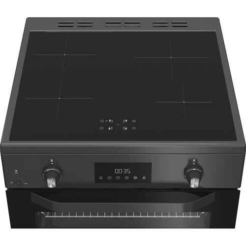 Hotpoint HDE6IDC2SA 60cm Double Oven Electric Cooker in Black Inductio - image 5