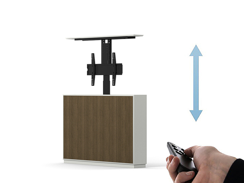 Multibrackets 8040 крепление для телевизора 139,7 cm (55") Грецкий орех, Белый