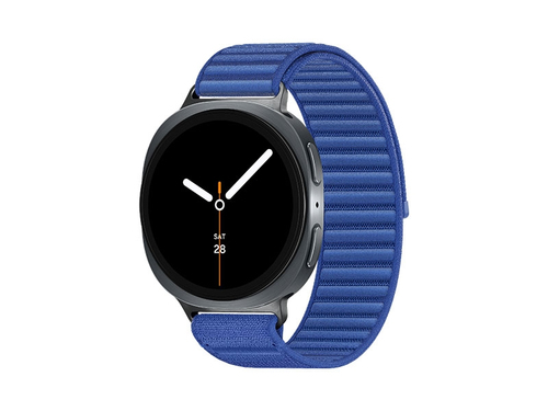 Samsung Galaxy Watch 8, Bluetooth, 44mm, Sport Band, Graphite, S/M + Fabric Band, Blue, M/L